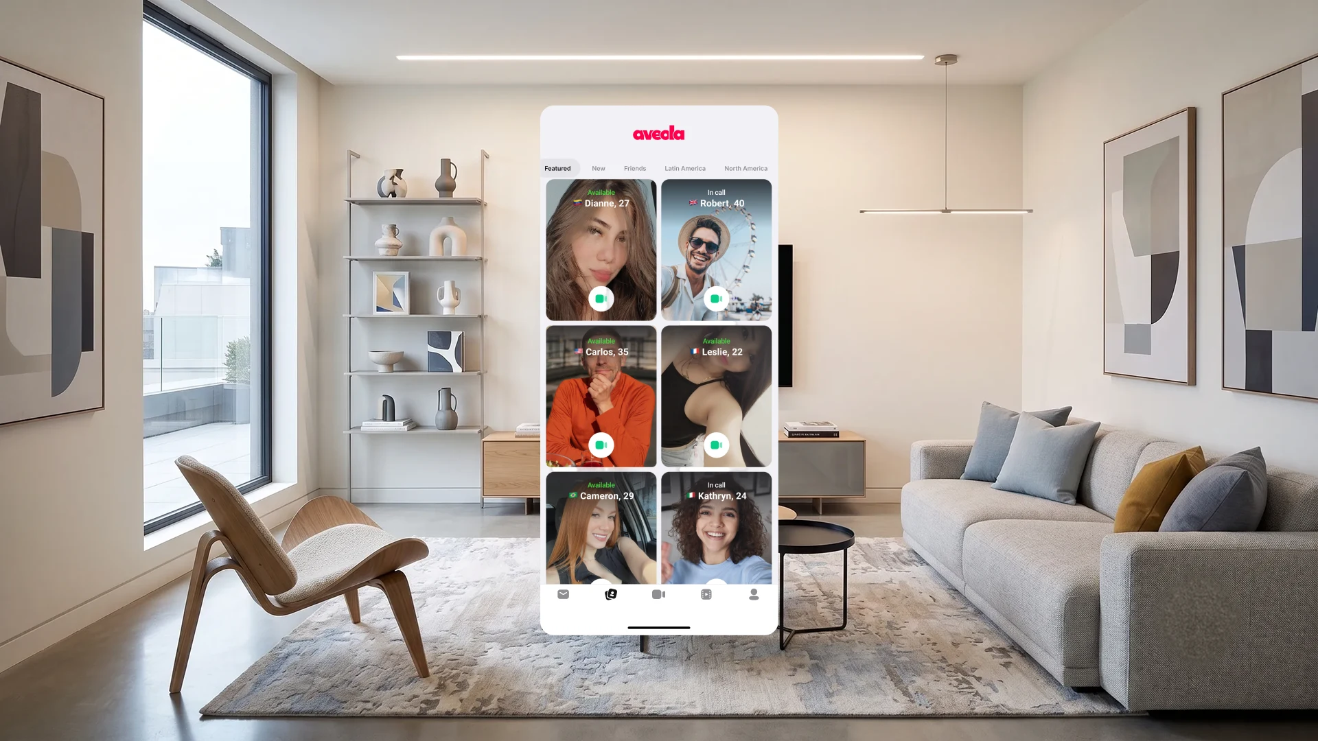 Aveola: Live Video Chat screenshot